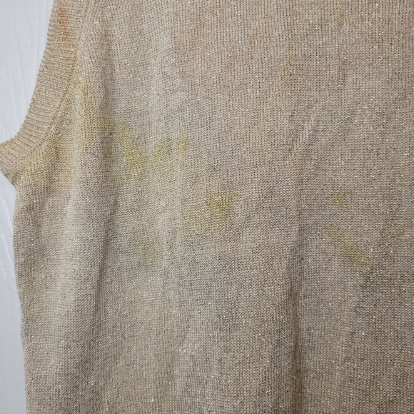 Ann Taylor Sleeveless Sweater Top sz Medium - Picture 2 of 4